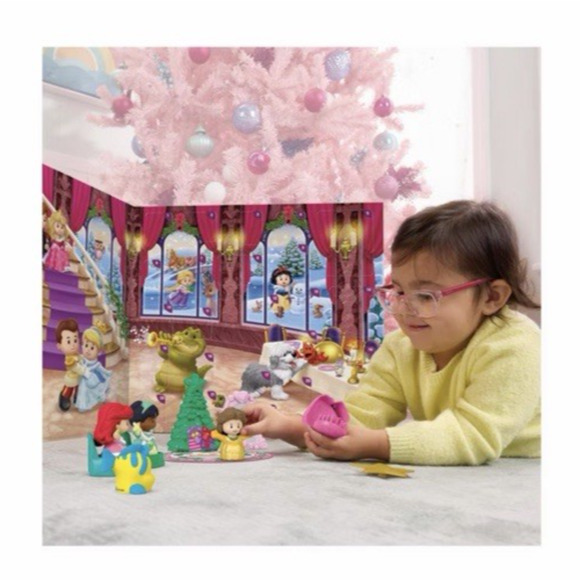 Fisher Price Little People Disney Princess Christmas Advent Calendar 24pc 2025 - Picture 4 of 4